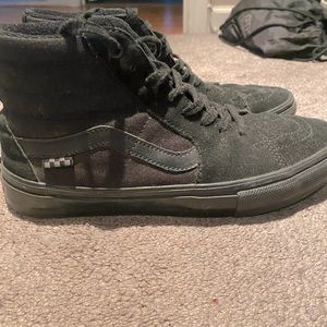 Black Hightop Vans